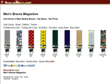 Tablet Screenshot of braces4men.com